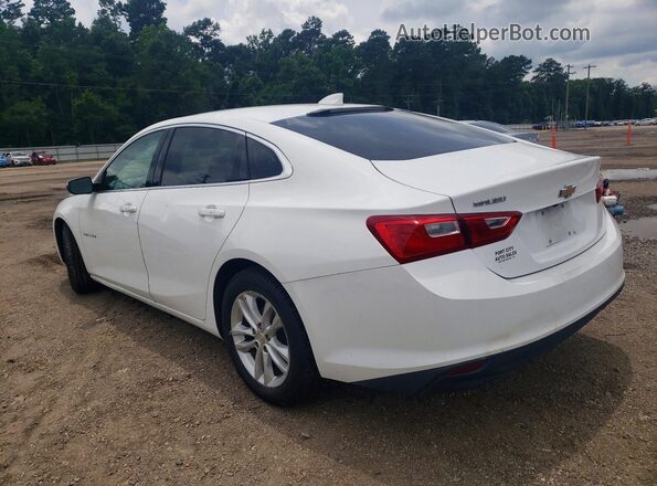1G1ZD5ST1JF155115 2018 CHEVROLET MALIBU White Հետևի ձախ