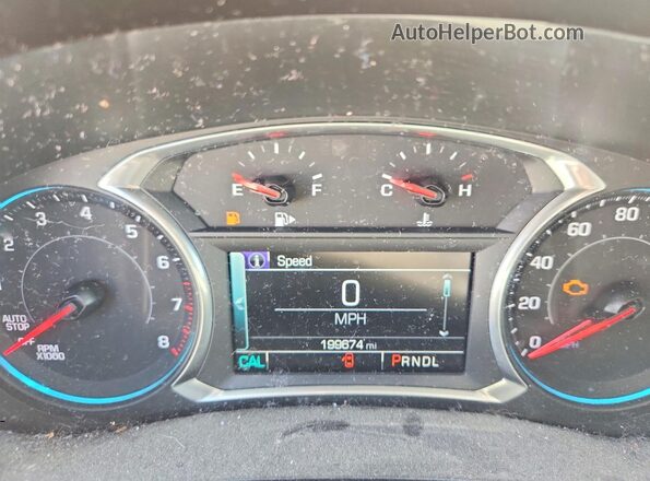 1G1ZD5ST1JF155115 2018 CHEVROLET MALIBU White Սարքավորումների վահանակի տեսք