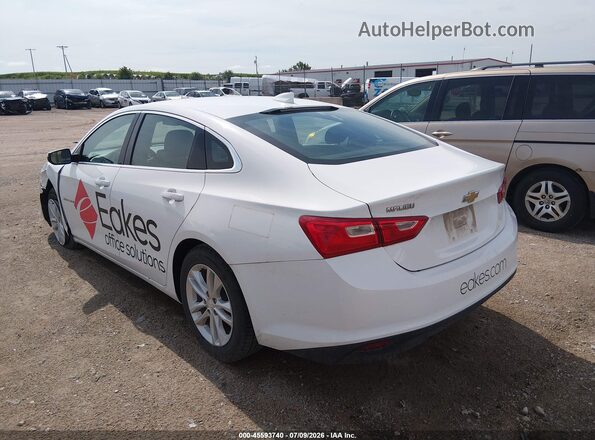1G1ZD5ST1JF179575 2018 CHEVROLET MALIBU White Rear left
