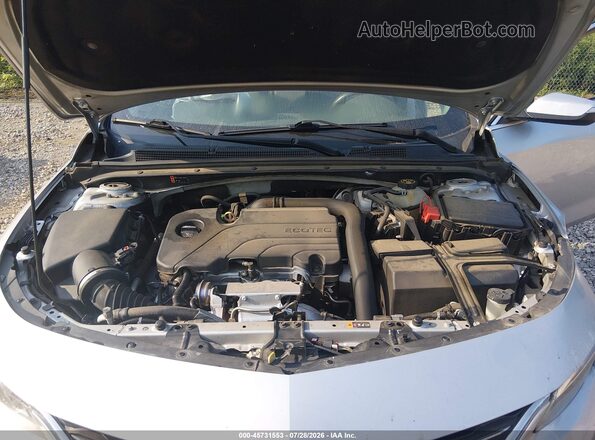 1G1ZD5ST1JF184484 2018 CHEVROLET MALIBU Silver Rear view