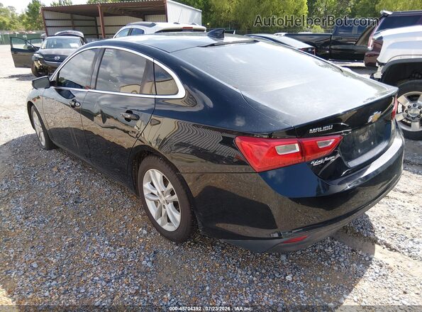 1G1ZD5ST1JF187272 2018 CHEVROLET MALIBU Black Trasero izquierdo