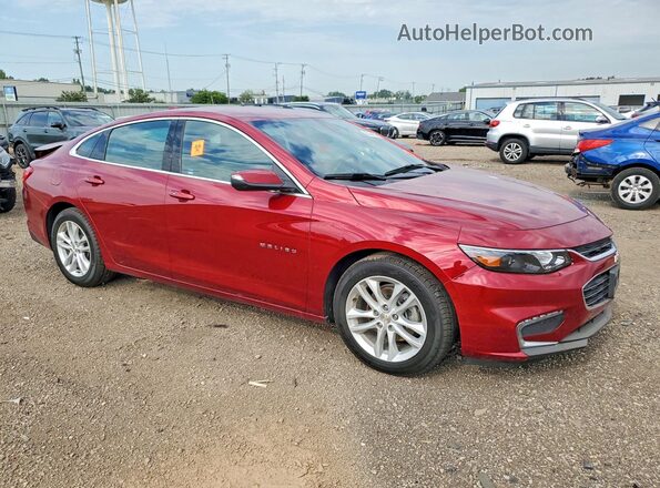 1G1ZD5ST1JF205463 2018 CHEVROLET MALIBU Burgundy წინა მარჯვენა