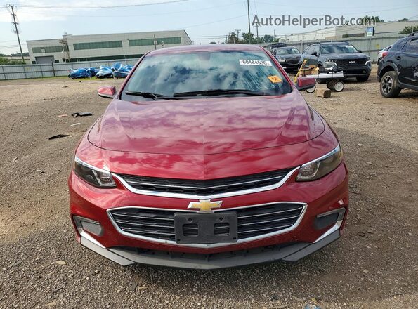 1G1ZD5ST1JF205463 2018 CHEVROLET MALIBU Burgundy წინა ხედი