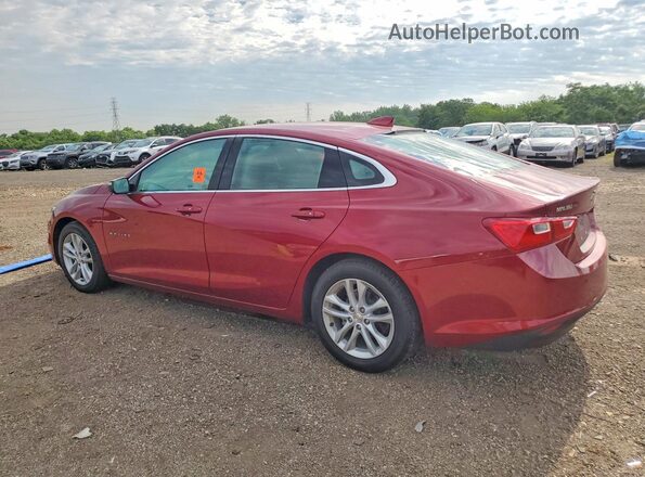 1G1ZD5ST1JF205463 2018 CHEVROLET MALIBU Burgundy უკანა მარცხენა