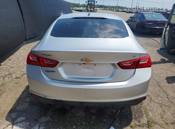 1G1ZD5ST1JF237751 2018 CHEVROLET MALIBU Silver Widok z tyłu