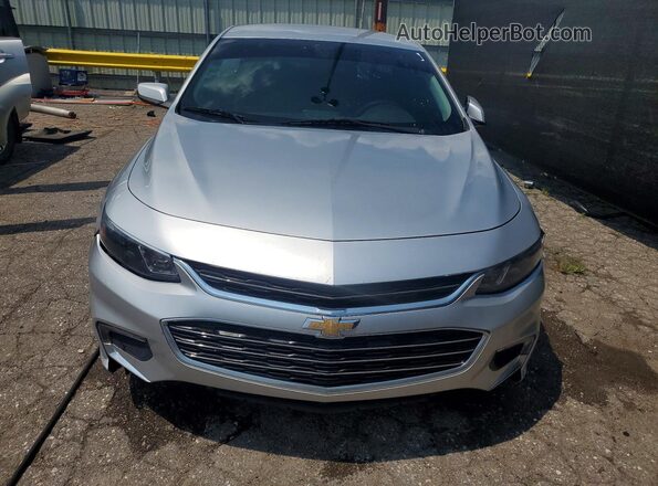 1G1ZD5ST1JF237751 2018 CHEVROLET MALIBU Silver Widok z przodu