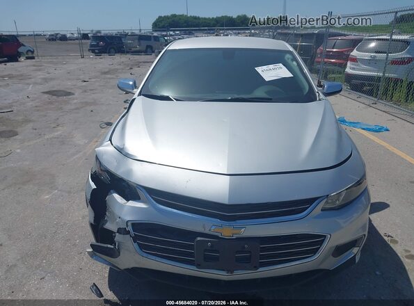 1G1ZD5ST1JF260897 2018 CHEVROLET MALIBU Серебряный Вид щитка приборов