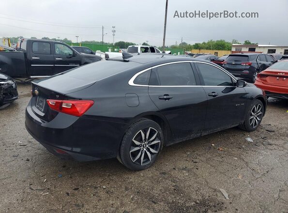 1G1ZD5ST1JF275464 2018 CHEVROLET MALIBU Black Tył prawy