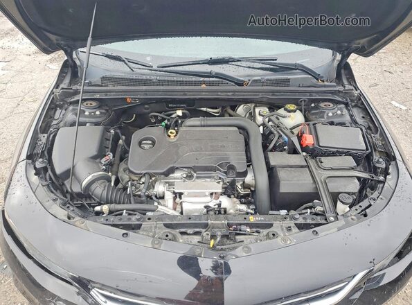 1G1ZD5ST1JF275464 2018 CHEVROLET MALIBU Black Widok wnętrza z tyłu