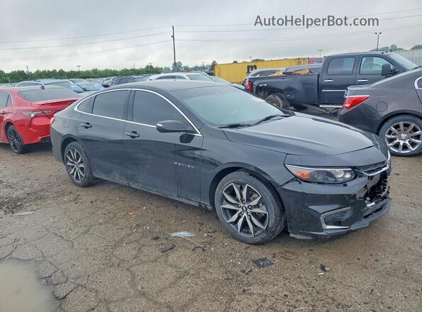 1G1ZD5ST1JF275464 2018 CHEVROLET MALIBU Black Przód prawy