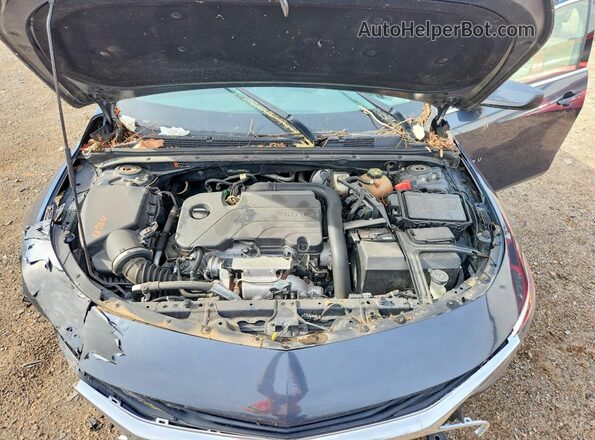 1G1ZD5ST1KF154905 2019 CHEVROLET MALIBU Black Вид задньої частини салону