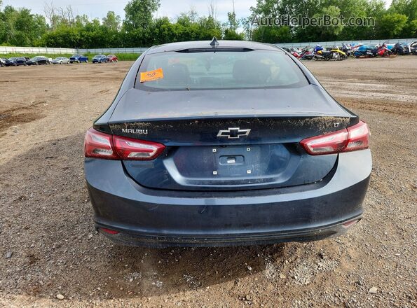 1G1ZD5ST1KF154905 2019 CHEVROLET MALIBU Black Вид ззаду