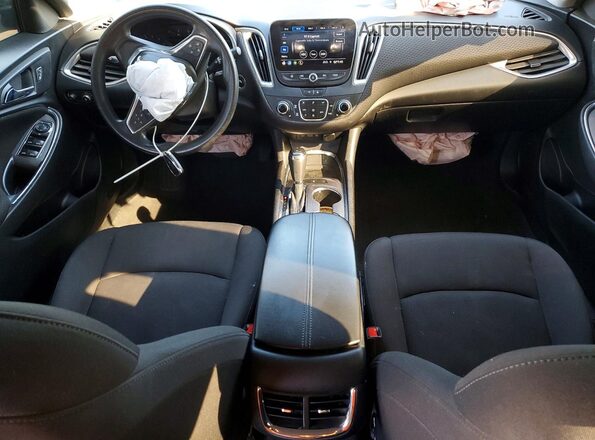 1G1ZD5ST1LF057141 2020 CHEVROLET MALIBU Black Vista del salpicadero