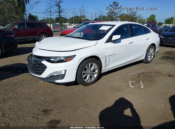 1G1ZD5ST1LF060184 2020 CHEVROLET MALIBU Белый Передняя левая четверть