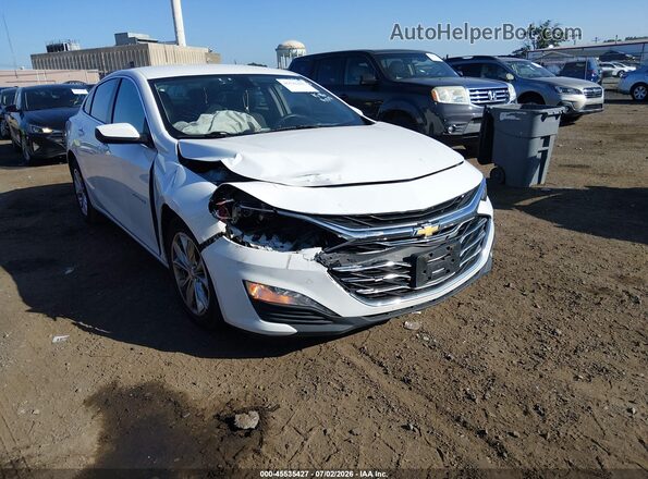 1G1ZD5ST1LF060184 2020 CHEVROLET MALIBU Белый Вид спереди