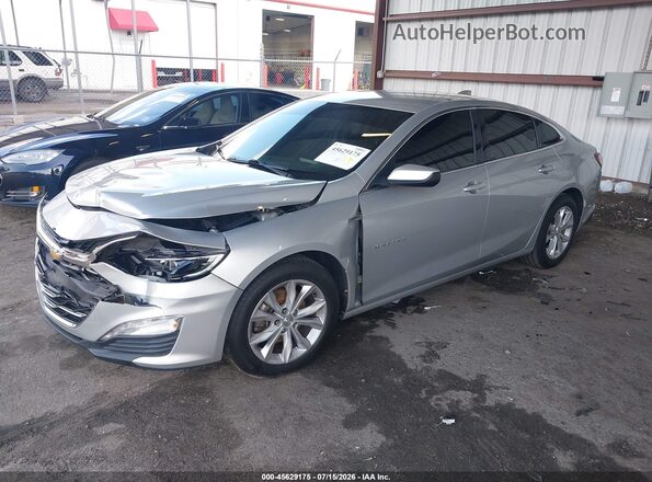 1G1ZD5ST1LF066633 2020 CHEVROLET MALIBU Silver Передня ліва чверть