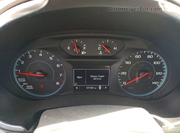 1G1ZD5ST1LF073064 2020 CHEVROLET MALIBU Tan Vista del cuadro de instrumentos