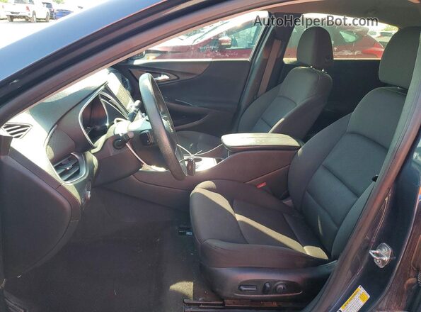1G1ZD5ST1LF095470 2020 CHEVROLET MALIBU Синий Вид салона спереди