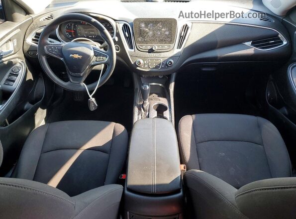 1G1ZD5ST1LF095470 2020 CHEVROLET MALIBU Синий Вид панели приборов