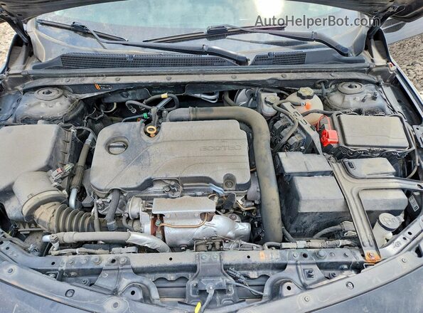 1G1ZD5ST1LF127947 2020 CHEVROLET MALIBU Black Вид задньої частини салону