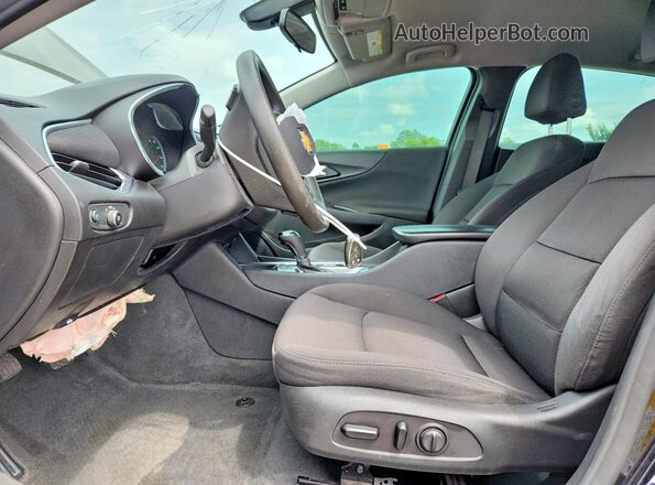 1G1ZD5ST1LF127947 2020 CHEVROLET MALIBU Black Вид салону спереду