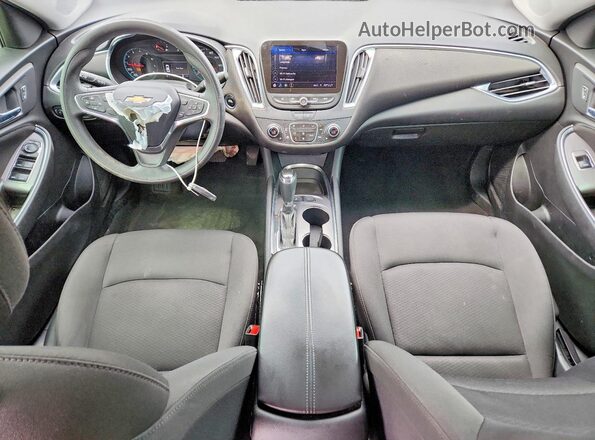 1G1ZD5ST1LF127947 2020 CHEVROLET MALIBU Black Вид панелі приладів
