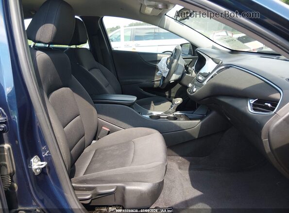 1G1ZD5ST1MF026859 2021 CHEVROLET MALIBU Синий Вид салона спереди