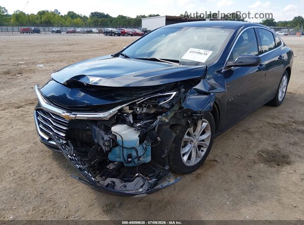 1G1ZD5ST1MF026859 2021 CHEVROLET MALIBU Синий Вид спереди