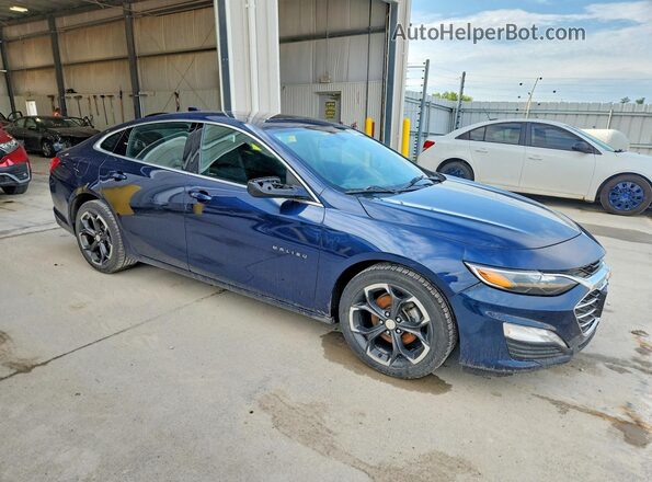 1G1ZD5ST1MF063751 2021 CHEVROLET MALIBU Blue Przód prawy