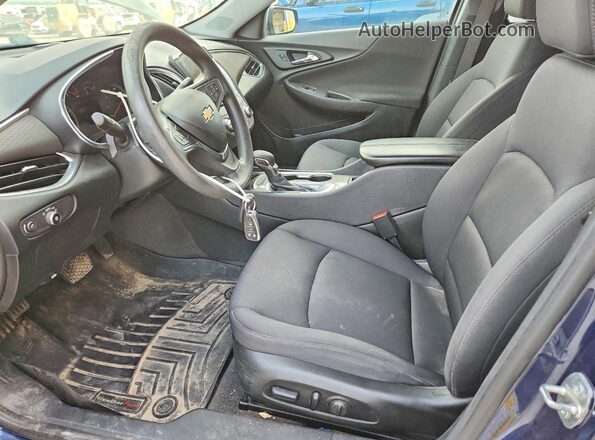 1G1ZD5ST1MF063751 2021 CHEVROLET MALIBU Blue Widok wnętrza z przodu