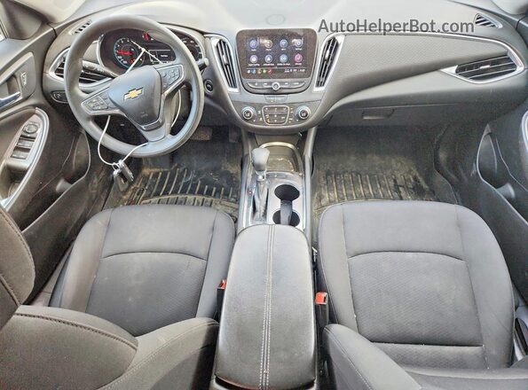1G1ZD5ST1MF063751 2021 CHEVROLET MALIBU Blue Widok deski rozdzielczej