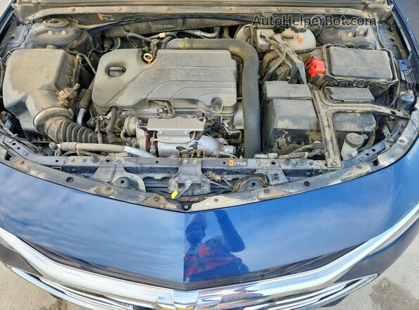 1G1ZD5ST1MF063751 2021 CHEVROLET MALIBU Blue Widok wnętrza z tyłu