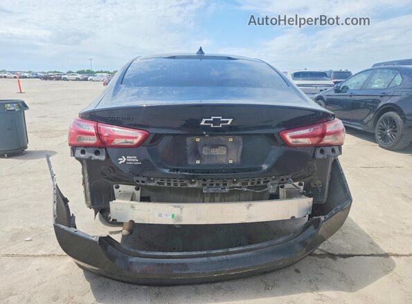 1G1ZD5ST1MF070117 2021 CHEVROLET MALIBU Black Հետևի տեսք