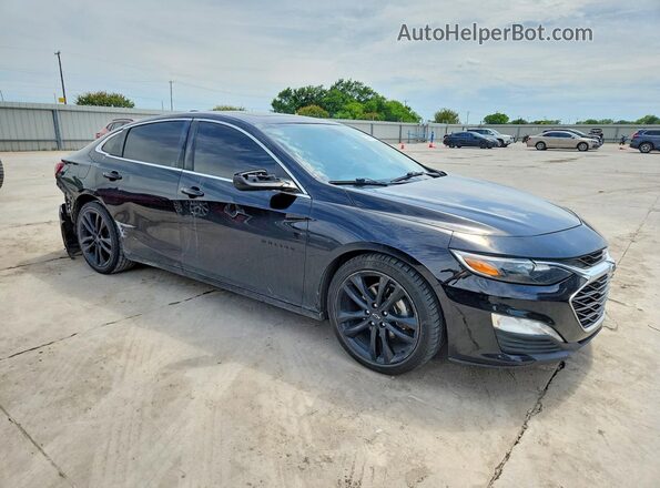 1G1ZD5ST1MF070117 2021 CHEVROLET MALIBU Black Առջևի աջ