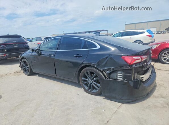 1G1ZD5ST1MF070117 2021 CHEVROLET MALIBU Black Հետևի ձախ