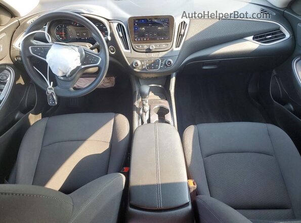 1G1ZD5ST1NF150910 2022 CHEVROLET MALIBU Черный Вид панели приборов