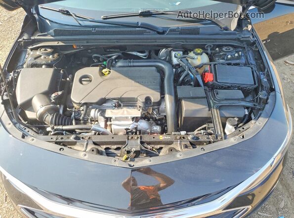 1G1ZD5ST1NF150910 2022 CHEVROLET MALIBU Черный Вид задней части салона