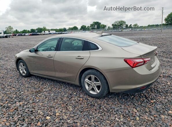 1G1ZD5ST1NF157338 2022 CHEVROLET MALIBU Желто-коричневый Задняя левая четверть