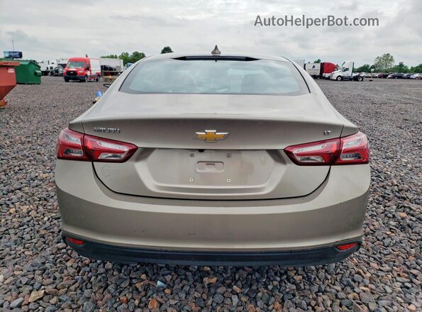 1G1ZD5ST1NF157338 2022 CHEVROLET MALIBU Желто-коричневый Вид сзади