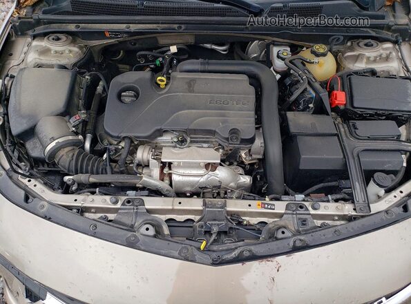 1G1ZD5ST1NF157338 2022 CHEVROLET MALIBU Желто-коричневый Вид задней части салона