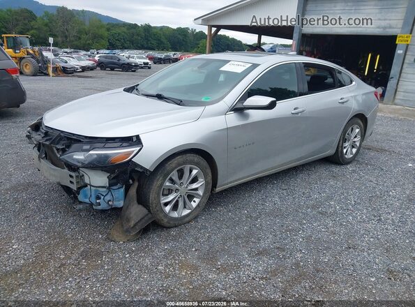 1G1ZD5ST1NF164001 2022 CHEVROLET MALIBU Silver Առջևի ձախ երեք քառորդ տեսարան