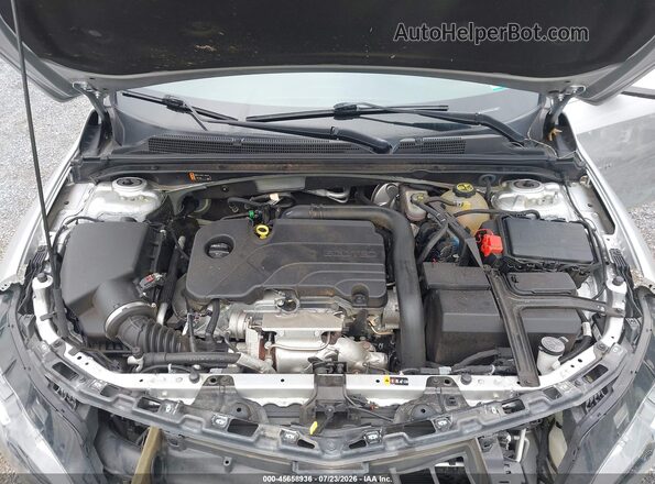 1G1ZD5ST1NF164001 2022 CHEVROLET MALIBU Silver Հետևի տեսք