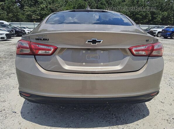 1G1ZD5ST1NF201158 2022 CHEVROLET MALIBU Tan უკანა ხედი