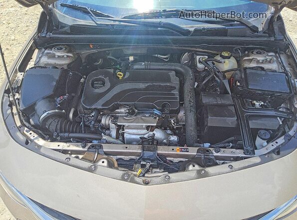 1G1ZD5ST1NF201158 2022 CHEVROLET MALIBU Tan უკანა სალონის ხედი