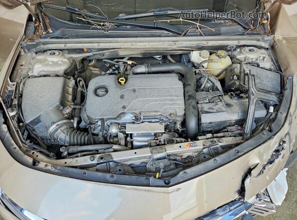 1G1ZD5ST1PF132121 2023 CHEVROLET MALIBU Желто-коричневый Вид задней части салона