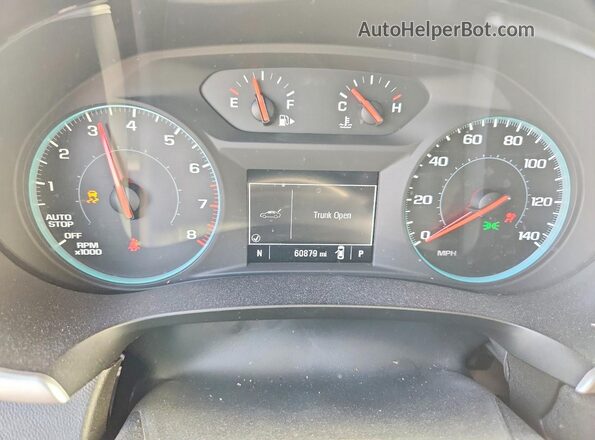 1G1ZD5ST1RF133210 2024 CHEVROLET MALIBU Серебряный Вид щитка приборов