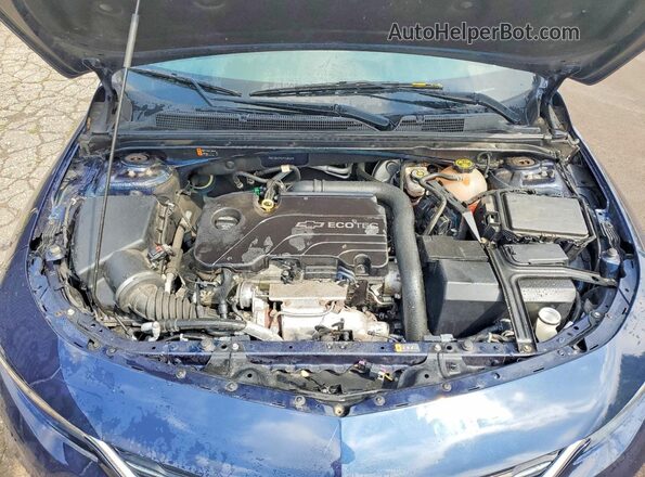 1G1ZD5ST2JF108269 2018 CHEVROLET MALIBU Blue Widok wnętrza z tyłu