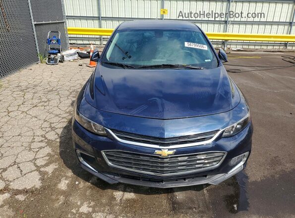 1G1ZD5ST2JF108269 2018 CHEVROLET MALIBU Blue Widok z przodu