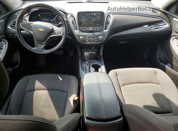 1G1ZD5ST2JF108269 2018 CHEVROLET MALIBU Blue Widok deski rozdzielczej