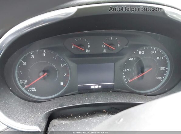 1G1ZD5ST2JF139957 2018 CHEVROLET MALIBU White უკანა სავარძლების ხედი